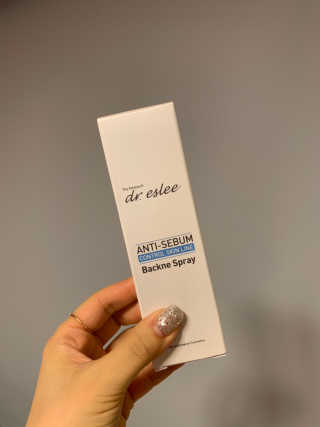 dr.eslee 안티세범 백크네 스프레이 — 5점을 준 리뷰어가 2019년 5월 올린 사용 사진