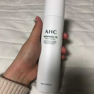 AHC 에이 에이치 씨 미니멀 10 워터리 에센스 — 4점을 준 리뷰어가 2018년 12월 올린 사용 사진