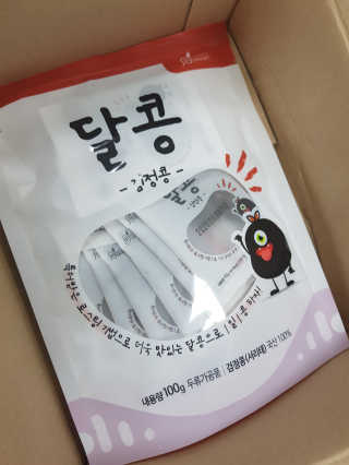 [정선드림] 착한 먹거리 달콩 검정콩 미니 1SET — 4점을 준 리뷰어가 2019년 9월 올린 사용 사진
