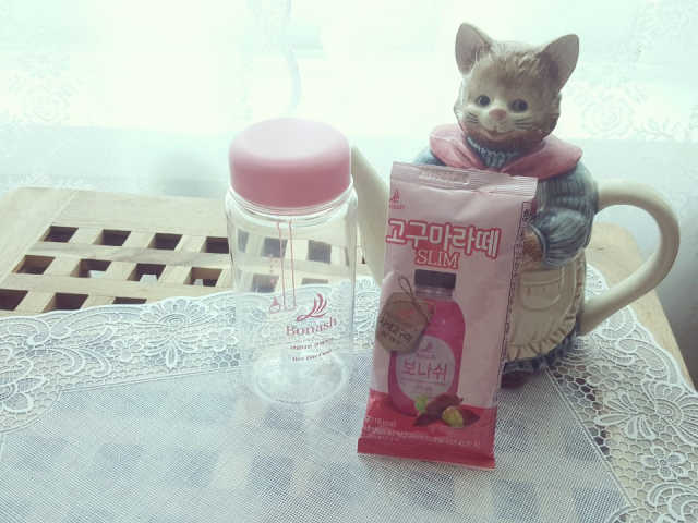 보나쉬슬림 고구마라떼 6pc+보틀 리뷰 사진