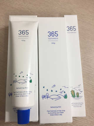 심플리스트 365치약+365칫솔 — 4.17점을 준 리뷰어가 2018년 4월 올린 사용 사진