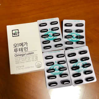 네츄럴굿띵스 오!메가루테인 60일분 — 5점을 준 리뷰어가 2019년 4월 올린 사용 사진