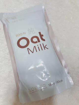 순오트밀크, soon oat milk — 3점을 준 리뷰어가 2018년 11월 올린 사용 사진