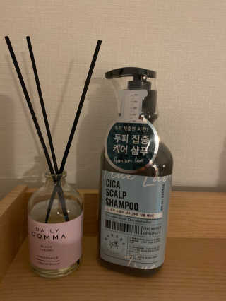 정직한실험실 [약산성샴푸/두피집중케어] 시카 스캘프 샴푸 — 5점을 준 리뷰어가 2019년 11월 올린 사용 사진