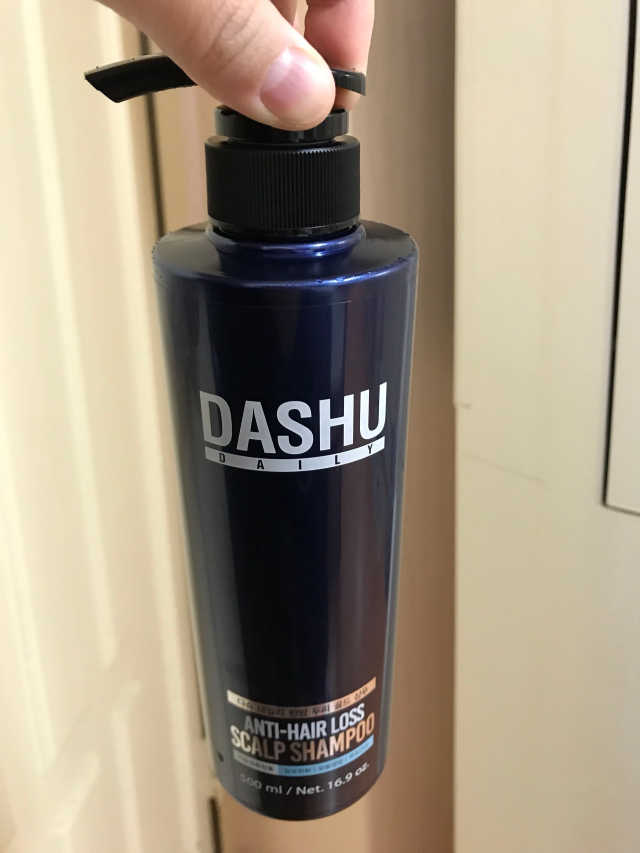 다슈 데일리 한방 두피 골드 샴푸 500ml 리뷰 사진