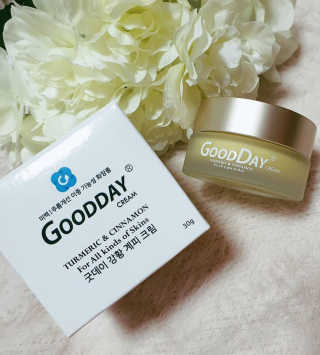 GoodDay Skincare GoodDay 강황 크림 — 5점을 준 리뷰어가 2019년 5월 올린 사용 사진