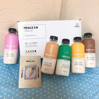 인테이크 밀스 3.0 Trial Kit(보틀형 5종) — 4.5점을 준 리뷰어가 2017년 4월 올린 사용 사진