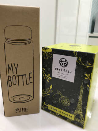 ㅎㅎ마이워터 ㅎㅎ 마이워터 과일워터팩+전용보틀_레몬오렌지 — 4점을 준 리뷰어가 2017년 9월 올린 사용 사진