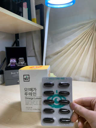 네츄럴굿띵스 오!메가루테인 60일분 — 4.5점을 준 리뷰어가 2019년 3월 올린 사용 사진