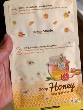 마더메이드 어머니 2 단계 헤니 CITRUS 스파 FACIALS 5PC — 4.5점을 준 리뷰어가 2019년 6월 올린 사용 사진