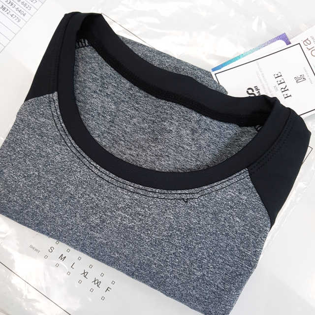썸앤핏 여성 요가복 티셔츠 리뷰 사진