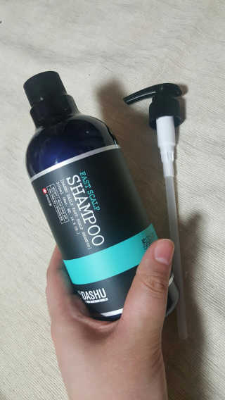 다슈코리아 다슈 데일리 패스트 한방 두피 샴푸 500ml — 5점을 준 리뷰어가 2017년 5월 올린 사용 사진
