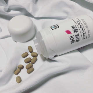 네츄럴굿띵스 퓨어 락토 철분 60일분 — 5점을 준 리뷰어가 2018년 2월 올린 사용 사진