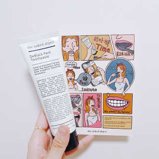 the naked object 디블랙팩치약 디블랙칫솔 세트 — 5점을 준 리뷰어가 2019년 6월 올린 사용 사진