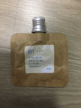 톤28 유기농 블루라이트 방어 UV 차단거리 지성용 B2 — 5점을 준 리뷰어가 2019년 6월 올린 사용 사진