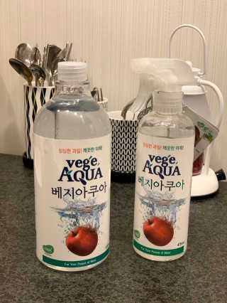 베지아쿠아 475ml + 리필 1000ml 1Set — 5점을 준 리뷰어가 2019년 11월 올린 사용 사진
