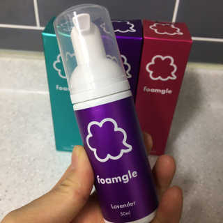 폼글 I foamgle [폼글] 거품가글 50ml 3종 - 민트, 라벤더, 라즈베리 — 5점을 준 리뷰어가 2019년 11월 올린 사용 사진