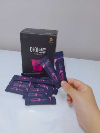 한국맥널티 아이브루 헤이즐넛향 100T — 5점을 준 리뷰어가 2019년 10월 올린 사용 사진