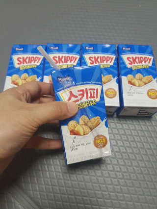 스키피피넛우유 스키피 피넛버터우유 — 4점을 준 리뷰어가 2019년 11월 올린 사용 사진