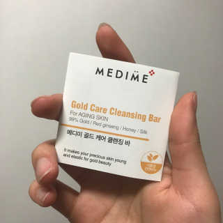 메디미 골드케어 클렌징 바 — 4.17점을 준 리뷰어가 2017년 12월 올린 사용 사진