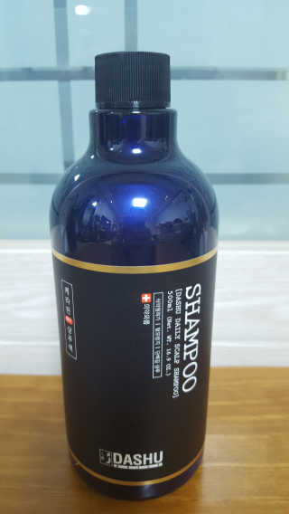 다슈코리아 다슈 데일리 한방 두피 골드 샴푸 500ml — 4.5점을 준 리뷰어가 2017년 6월 올린 사용 사진