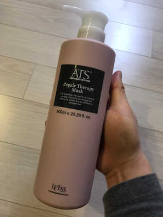 ATS 프로페셔널 리페어 테라피 — 5점을 준 리뷰어가 2020년 1월 올린 사용 사진