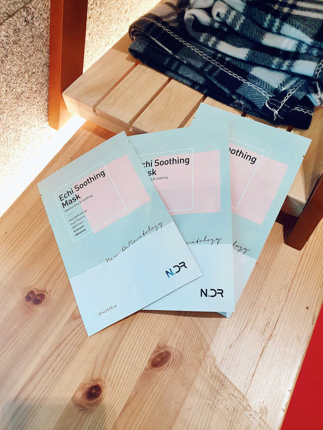 엔디알 에키 수딩 마스크 리뷰 사진