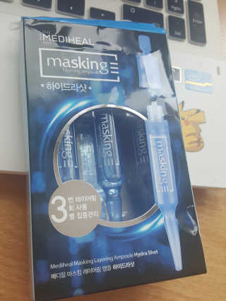 메디힐 마스킹 레이어링 앰플 3종 — 5점을 준 리뷰어가 2018년 3월 올린 사용 사진