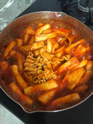 화곡미담 옛날 떡볶이 — 5점을 준 리뷰어가 2020년 3월 올린 사용 사진