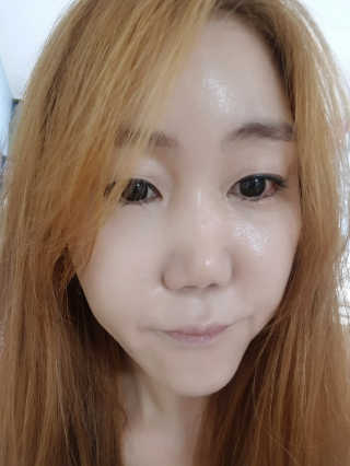 라임코스메틱 V 콜라겐 앰플 쿠션 — 5점을 준 리뷰어가 2020년 2월 올린 사용 사진