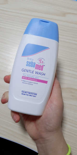 세바메드 베이비 바디워시 200ml — 4점을 준 리뷰어가 2020년 2월 올린 사용 사진