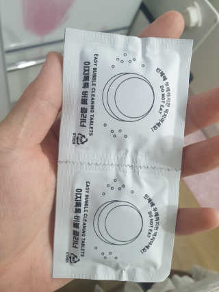 [에코앤드]이지톡톡 버블클리너 1종세척제 — 4점을 준 리뷰어가 2019년 8월 올린 사용 사진