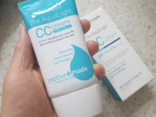 마더메이드 더 아쿠아라이트 CC크림 SPF50+ PA+++ — 5점을 준 리뷰어가 2019년 4월 올린 사용 사진