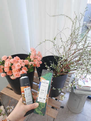 귀빈사 mayac 호시탐탐 시그니처 프리즈왁스 150ml — 5점을 준 리뷰어가 2020년 3월 올린 사용 사진