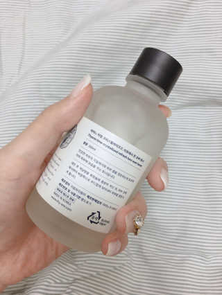 띠아느 타임 크리스탈라이즈드 리프레시 턴 오버 토너 — 5점을 준 리뷰어가 2019년 8월 올린 사용 사진