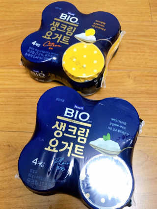 [매일 바이오] 생크림요거트 플레인 12개 + 유자 12개 — 4점을 준 리뷰어가 2019년 6월 올린 사용 사진