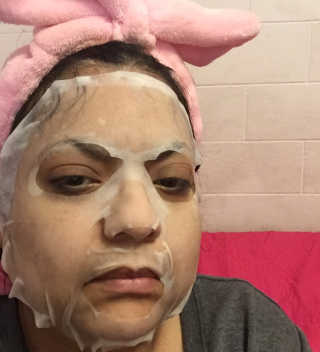 SNP Supercharged Mask_Rose Centifoli Flower — 5점을 준 리뷰어가 2019년 3월 올린 사용 사진