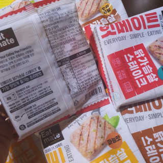 랭킹닭컴 잇메이트 닭가슴살 스테이크 혼합 1kg — 5점을 준 리뷰어가 2019년 12월 올린 사용 사진