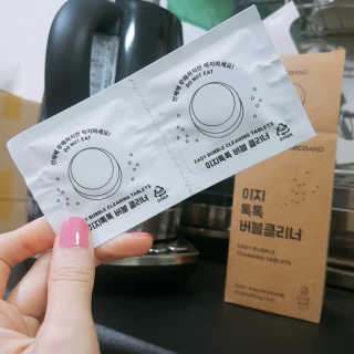 [에코앤드]이지톡톡 버블클리너 1종세척제 — 5점을 준 리뷰어가 2019년 7월 올린 사용 사진