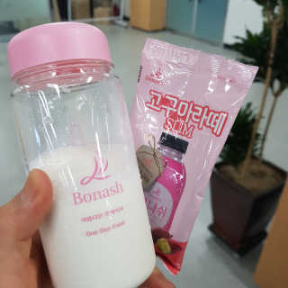 보나쉬슬림 고구마라떼 6pc+보틀 — 4점을 준 리뷰어가 2019년 6월 올린 사용 사진