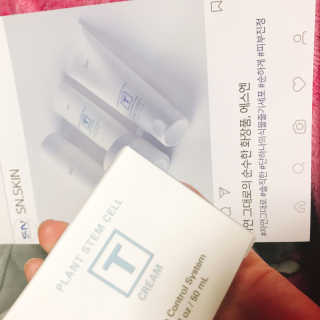 SN 에스엔 티크림 — 4.17점을 준 리뷰어가 2017년 12월 올린 사용 사진