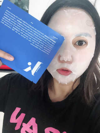 키노닉스 Querencia_Flawless 마스크팩 — 5점을 준 리뷰어가 2019년 5월 올린 사용 사진