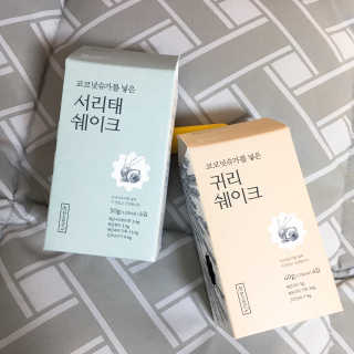 착한습관 귀리쉐이크와 서리태쉐이크 — 2.67점을 준 리뷰어가 2018년 8월 올린 사용 사진