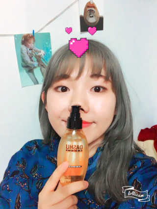 다슈코리아 다슈 데일리 리페어 헤어 오일 에센스 — 4점을 준 리뷰어가 2017년 3월 올린 사용 사진