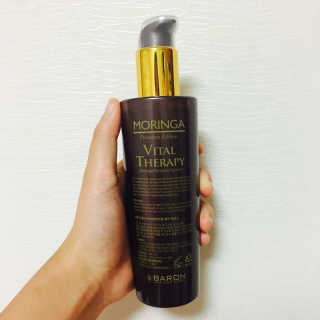 바론 모링가 바이탈테라피 헤어에센스 200ml — 4점을 준 리뷰어가 2017년 10월 올린 사용 사진