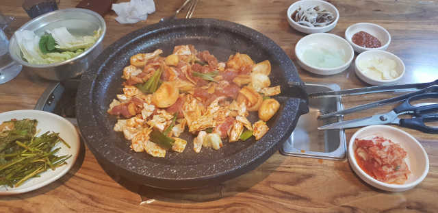 [통큰생오리] 오리주물럭 치즈구이 2인세트 리뷰 사진