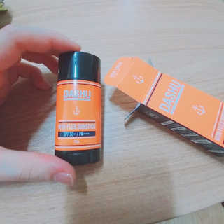 다슈코리아 다슈 데일리 비타플렉스 선스틱 — 3점을 준 리뷰어가 2017년 8월 올린 사용 사진