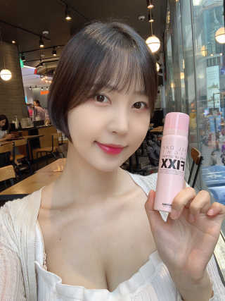 쏘내추럴 올데이 메이크업 픽서 — 4점을 준 리뷰어가 2019년 7월 올린 사용 사진