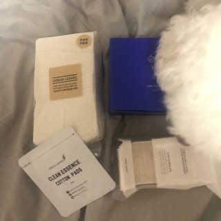 어반리브즈 프리미엄 화장솜 트라이얼 SET — 5점을 준 리뷰어가 2019년 8월 올린 사용 사진