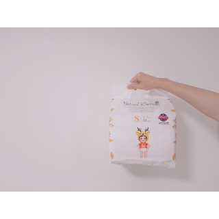 네추럴블라썸 NATURAL BLOSSOM 슈퍼 얇은 바지 기저귀 — 5점을 준 리뷰어가 2018년 10월 올린 사용 사진